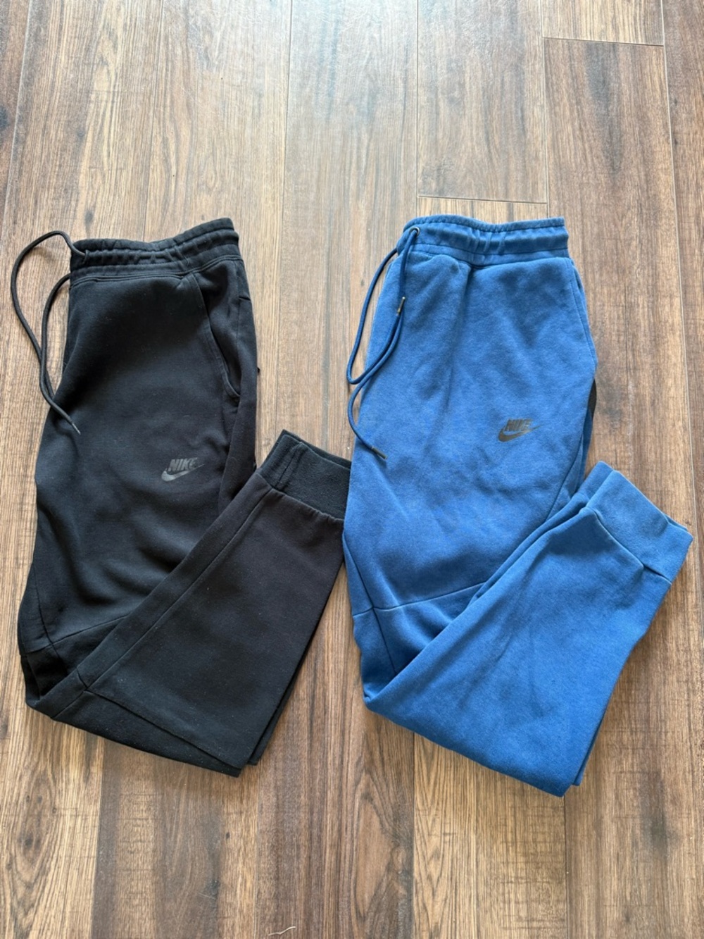 2/$100 Bundle Nike Tech Pants Black and Blue Fleece